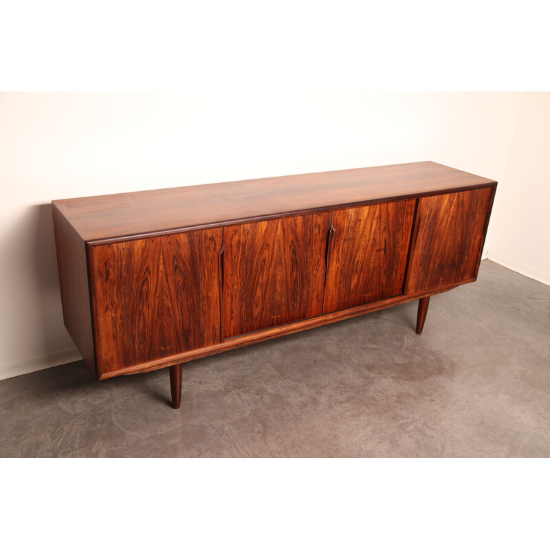 Vintage rosewood sideboard by Gunni Omann for Omann Jun's Mobelfabrik, Denmark 1960