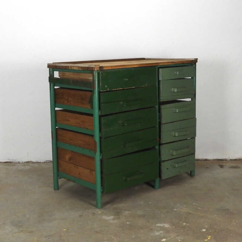 Vintage drawer cabinet, France
