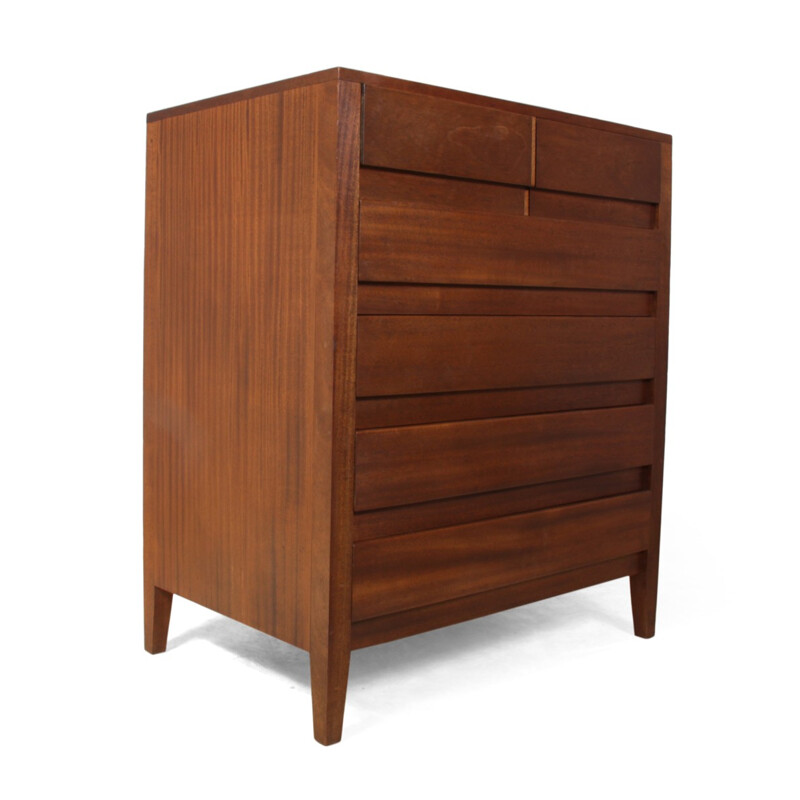 Mid century teak chest of drawers by Golden Key -1960s