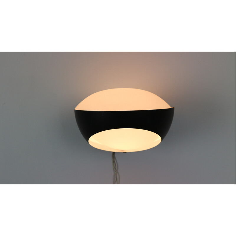 Vintage wall lamp "Model No 1963" by Max Ingrand for Fontanta Arte, Italy 1960s