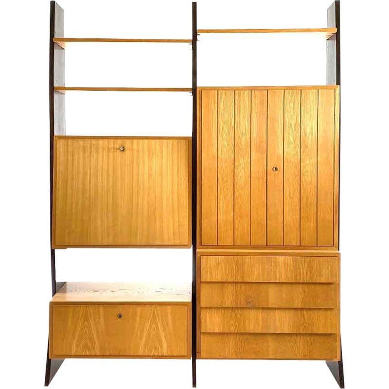 Vintage wall unit by Erich Stratmann for Idee Mobel, 1959