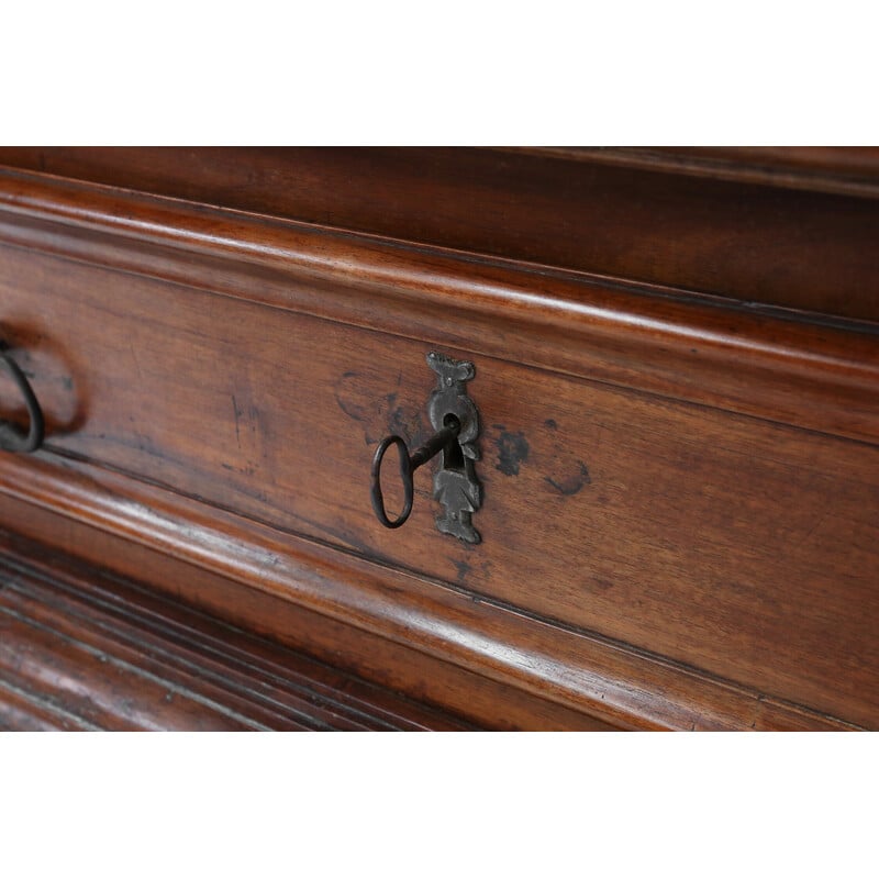 Vintage oakwood cabinet, France