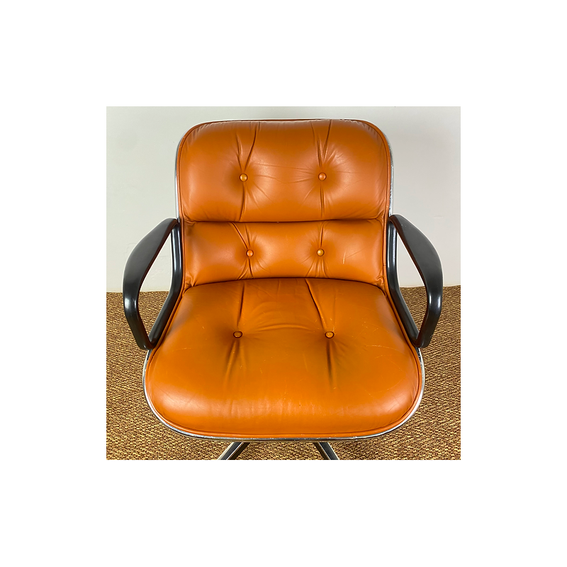 Fauteuil de direction vintage par Pollock pour Knoll