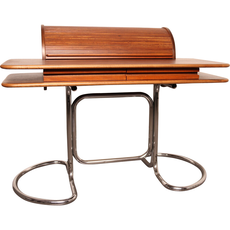 Vintage "Maia" desk in rosewood by Giotto Stoppino for Bernini, Italy 1960s