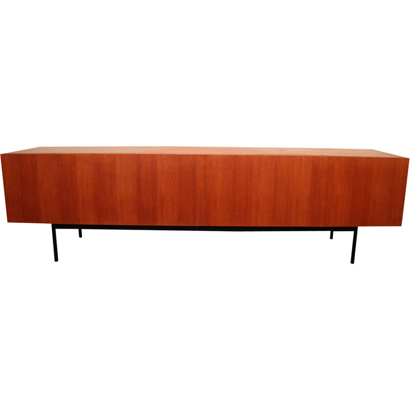 Vintage sideboard in teak model B40 by Dieter Waeckerlin for Behr Mobel, Germany 1950s