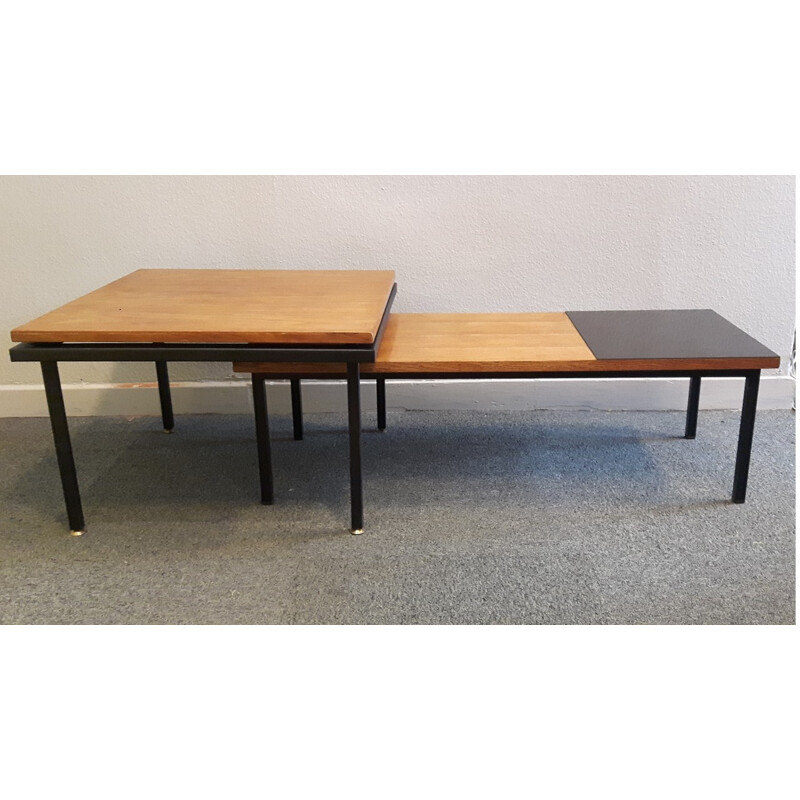 Duo modulable de tables basses - 1950