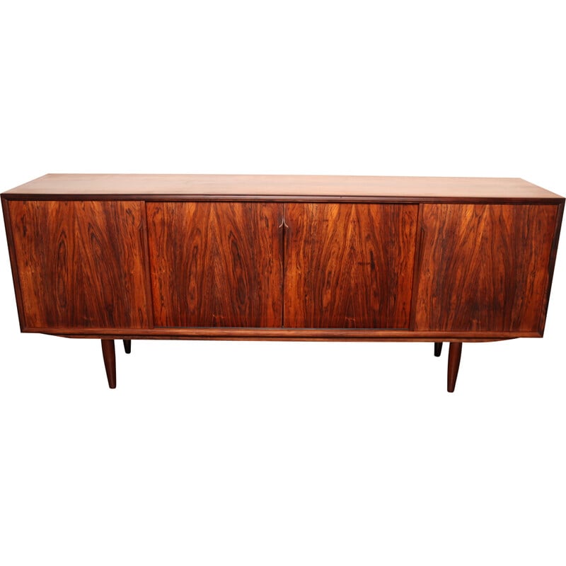 Vintage rosewood sideboard by Gunni Omann for Omann Jun's Mobelfabrik, Denmark 1960