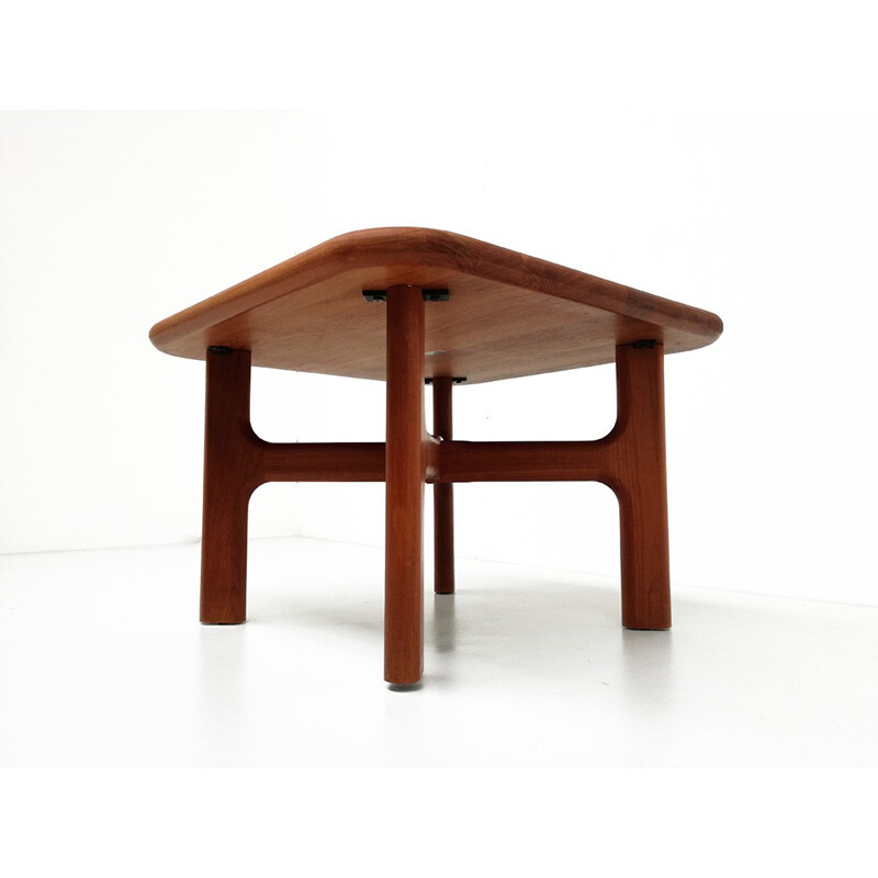 Scandinavian coffee table in solid teak by Arrebo Mobler - 1960s
