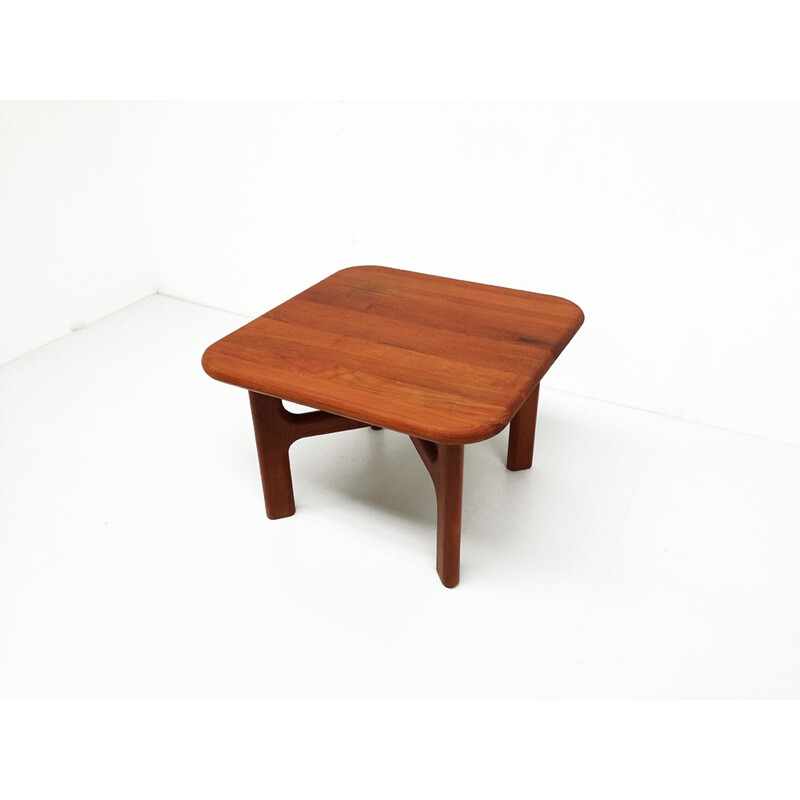 Scandinavian coffee table in solid teak by Arrebo Mobler - 1960s