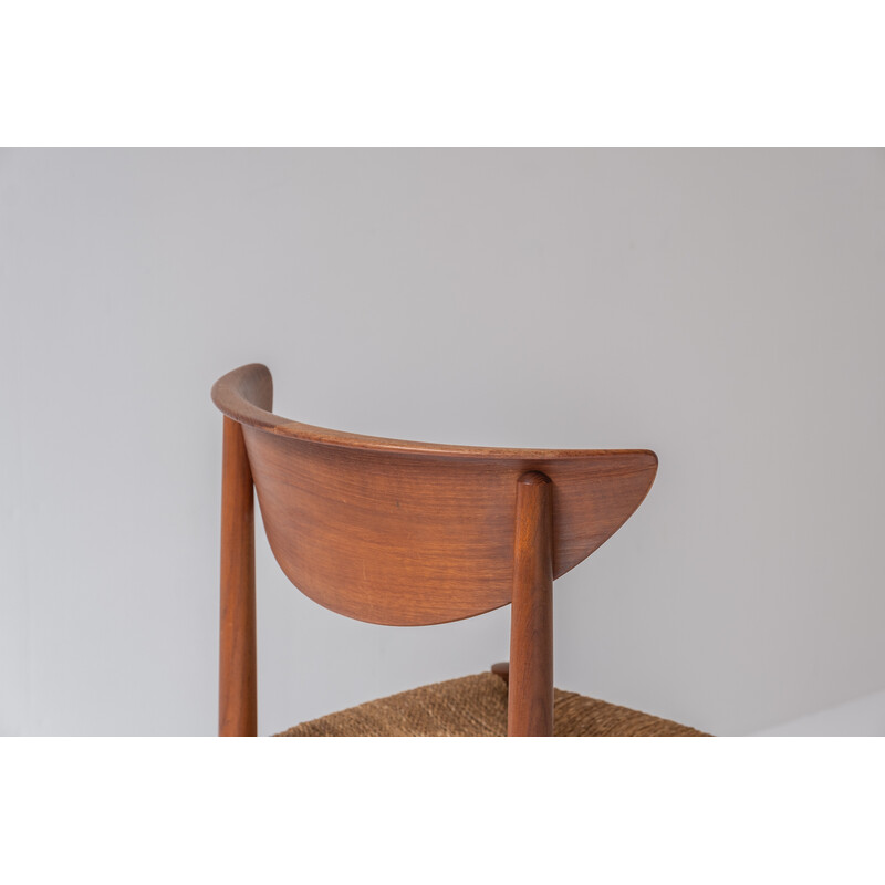 Vintage side chair by Peter Hvidt and Orla Mølgaard-Nielsen for Søborg Møbelfabrik, Denmark 1960s