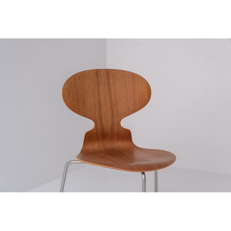 Set of 4 vintage "Ant" chairs by Arne Jacobsen for Fritz Hansen, Denmark 1951