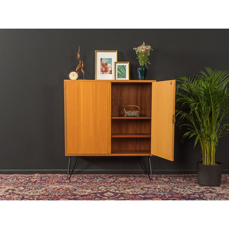 Vintage dresser in walnut and ashwood veneer by Wk Möbel, Germany 1950s