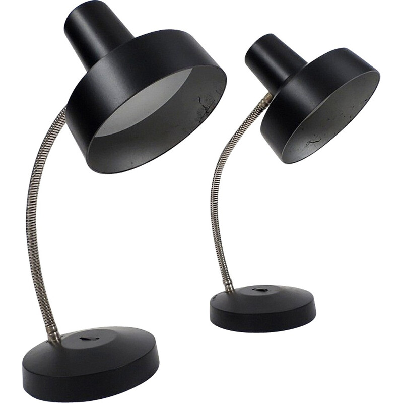 Pair of desk lamps - 1960s