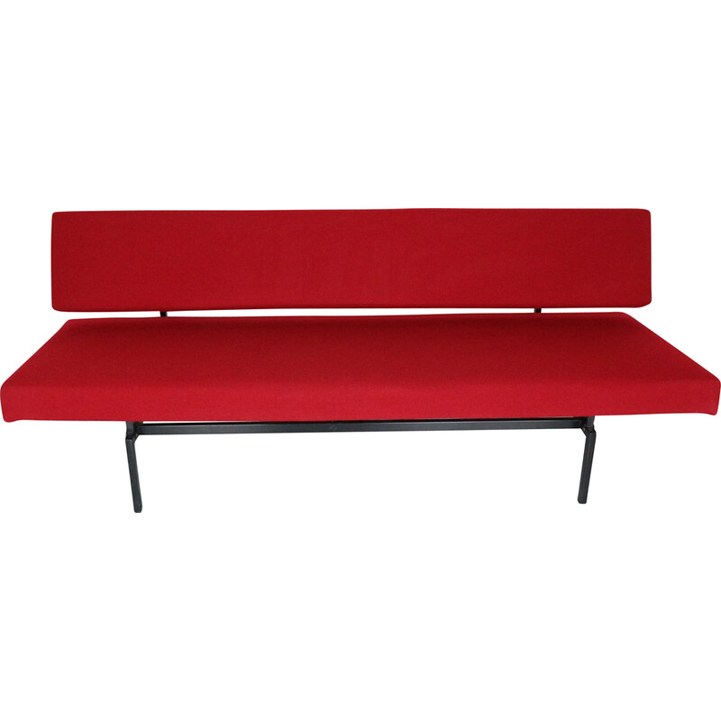 Rotes Schlafsofa Modell 540 von Gijs Van Der Sluis, Niederlande 1961