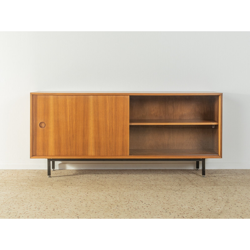 Vintage walnut sideboard by Lothar Wegner, Germany 1960s