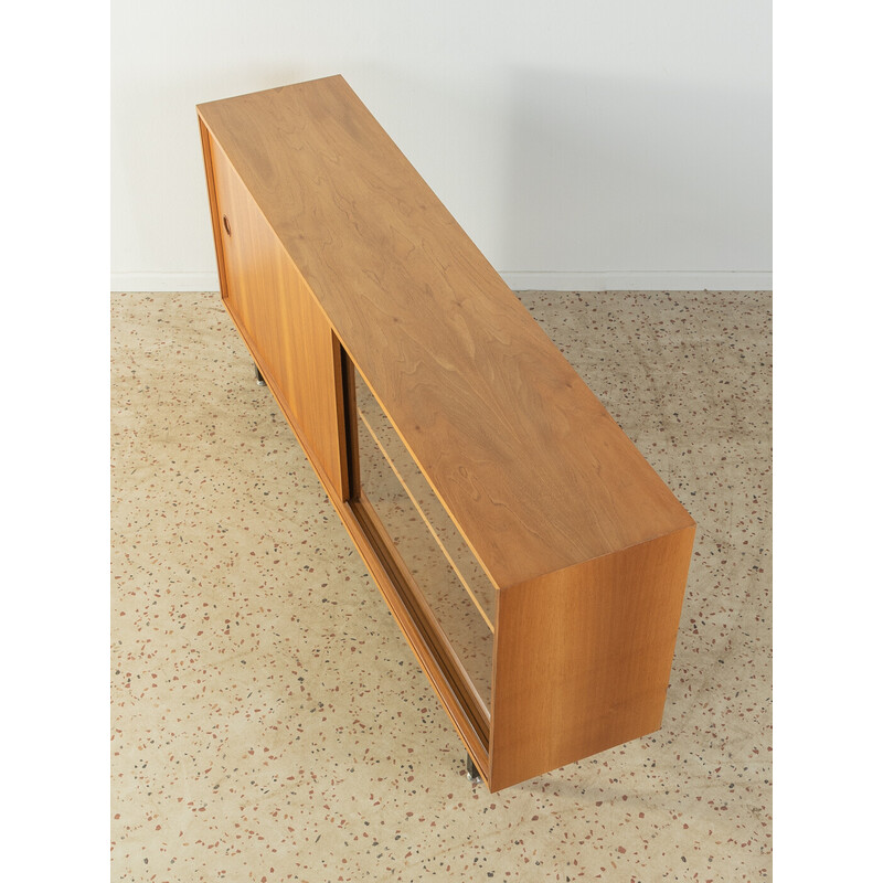 Vintage walnut sideboard by Lothar Wegner, Germany 1960s