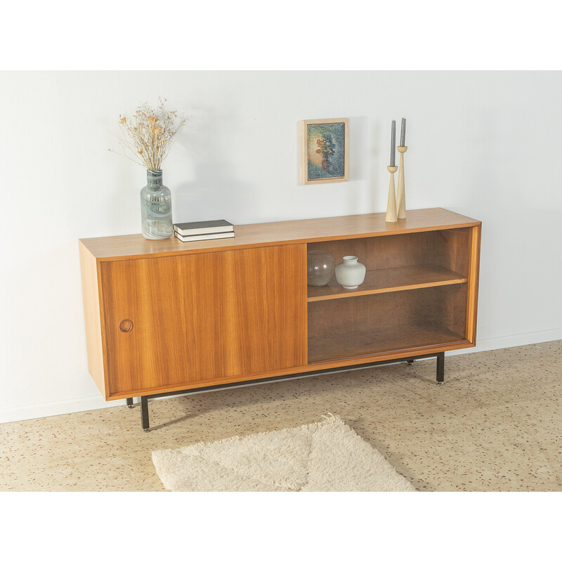 Vintage walnoten dressoir van Lothar Wegner, Duitsland 1960