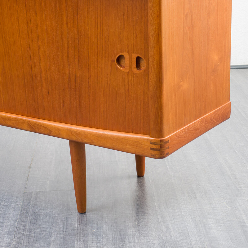 Credenza danese vintage in teak di H.W Klein per Bramin, anni '60