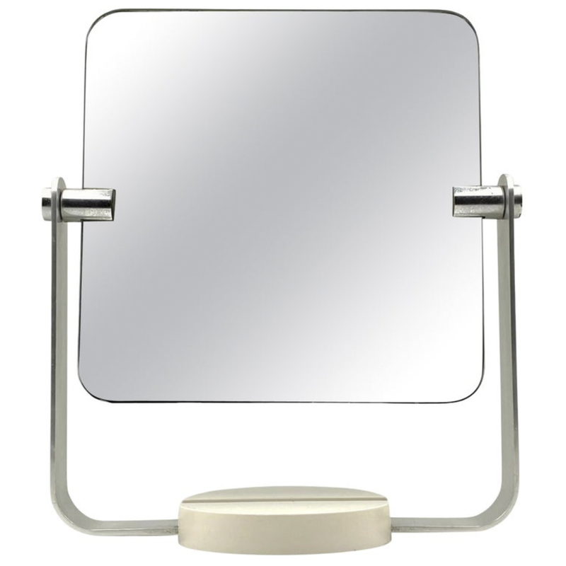 Vintage table mirror, Italy 1970s