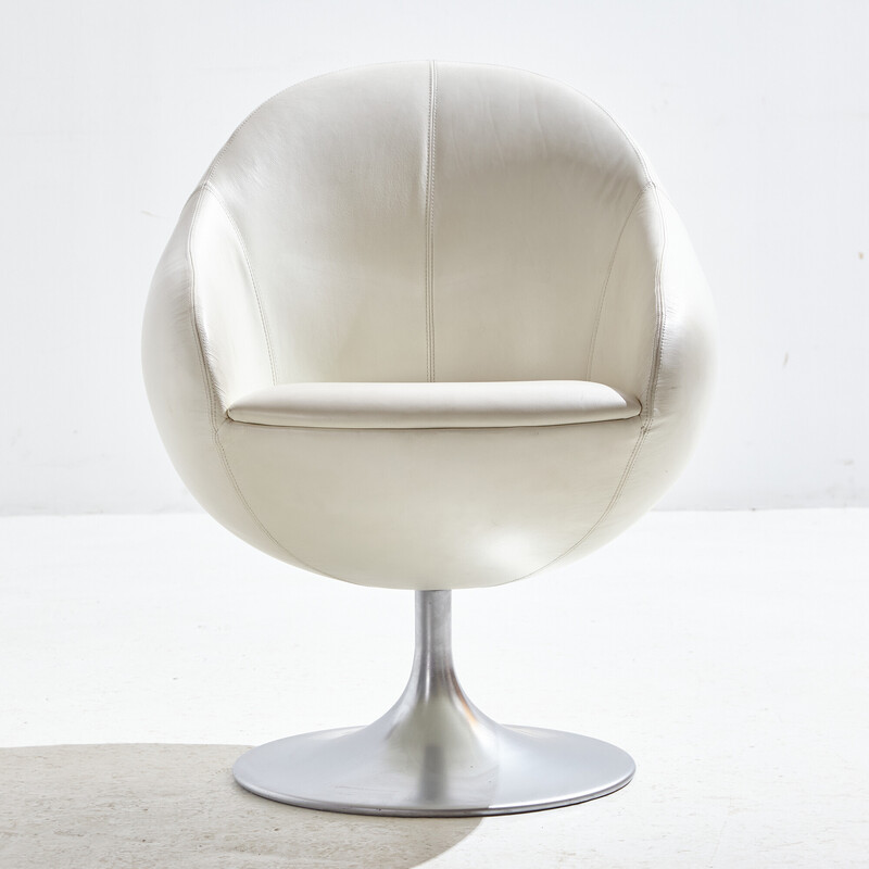 Sillón giratorio sueco vintage 'Comet' de Börje Johanson para Johanson Design, años 60