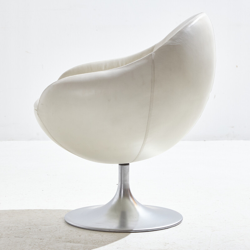 Cadeira de sala giratória Vintage Sueca 'Comet' de Börje Johanson para Johanson Design, década de 1960