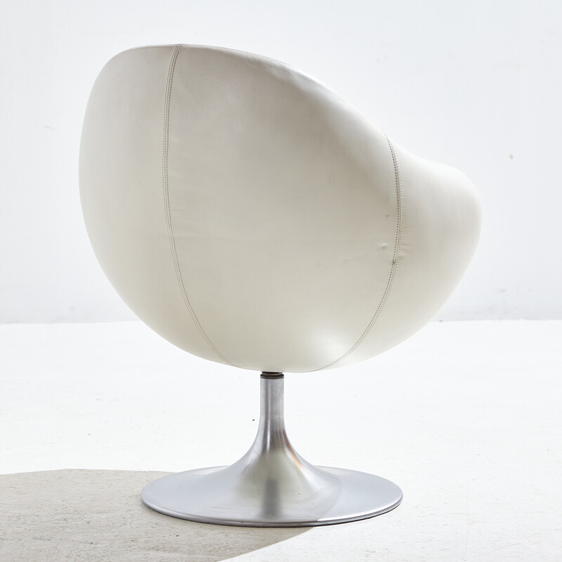 Cadeira de sala giratória Vintage Sueca 'Comet' de Börje Johanson para Johanson Design, década de 1960