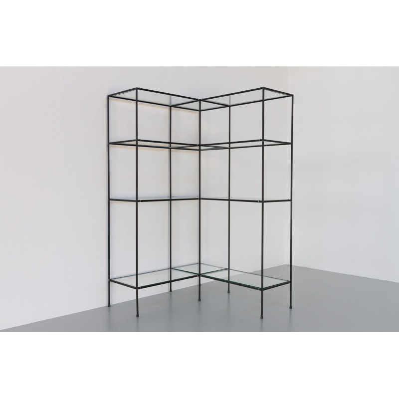 Vintage Danish abstracta corner bookcase by Poul Cadovius, 1960s