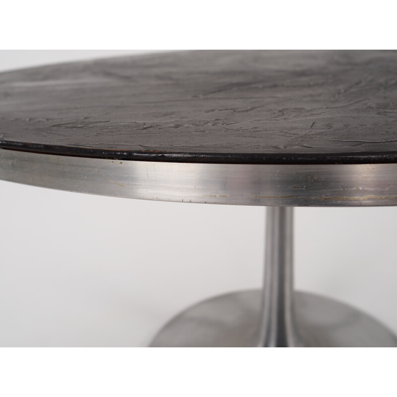 Vintage round table by Poul Cadovius for Cado, 1980s