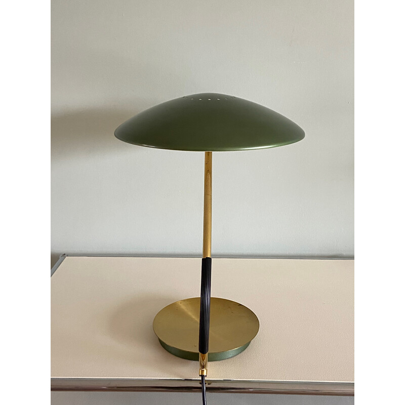 Vintage 6787 table lamp by Christian Dell for Kaiser Idell, Germany 1950s