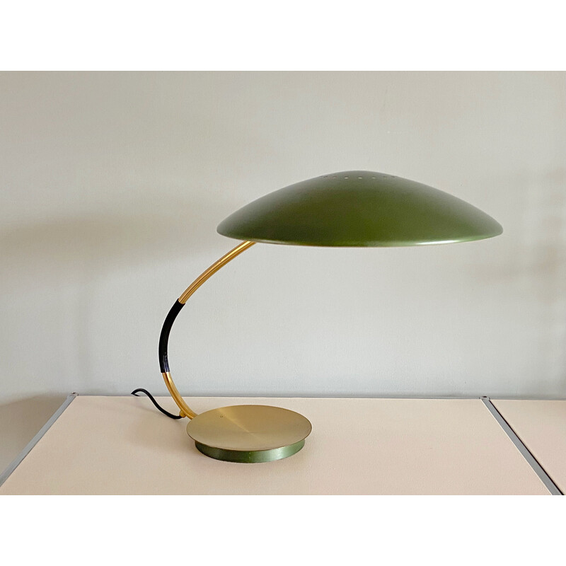 Vintage 6787 table lamp by Christian Dell for Kaiser Idell, Germany 1950s