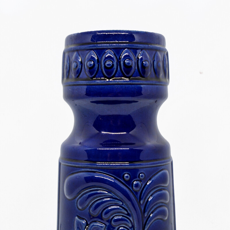 Vintage rustic ceramic vase for Scheurich Keramik, Germany 1970s