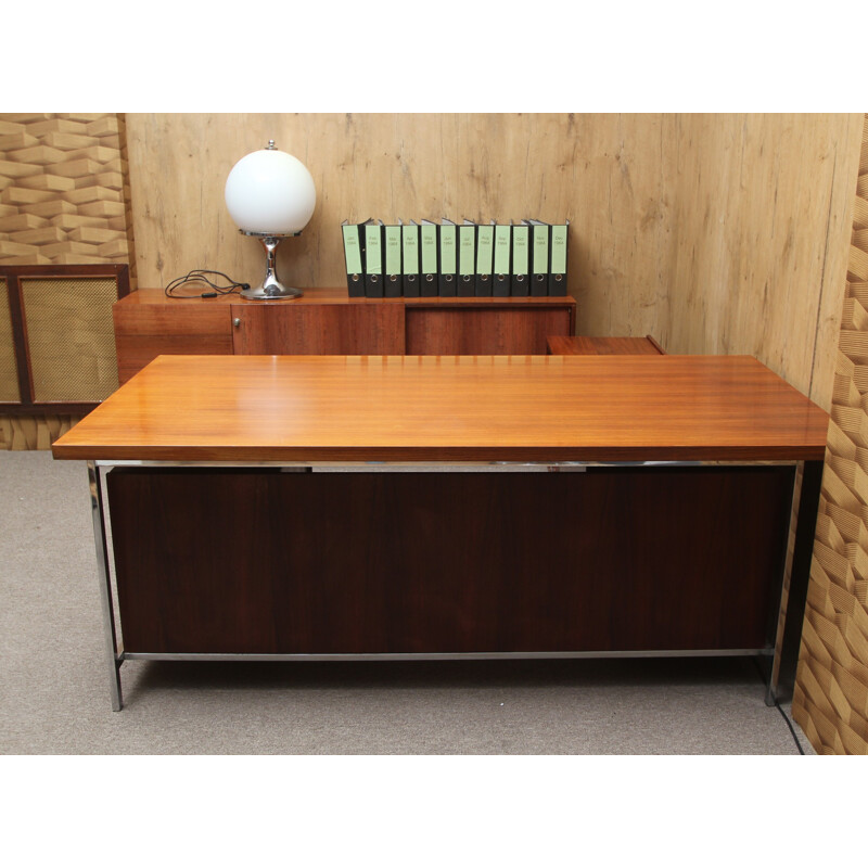 Executive Desk Rosewood - 1970s