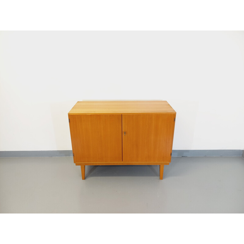 Vintage teak storage sideboard, 1950-1960