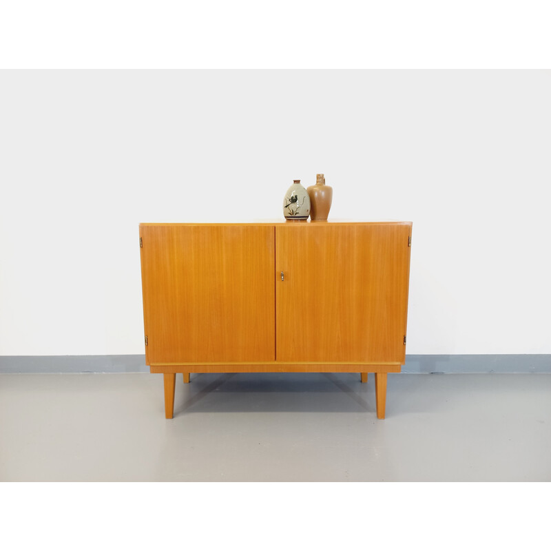 Vintage teak storage sideboard, 1950-1960