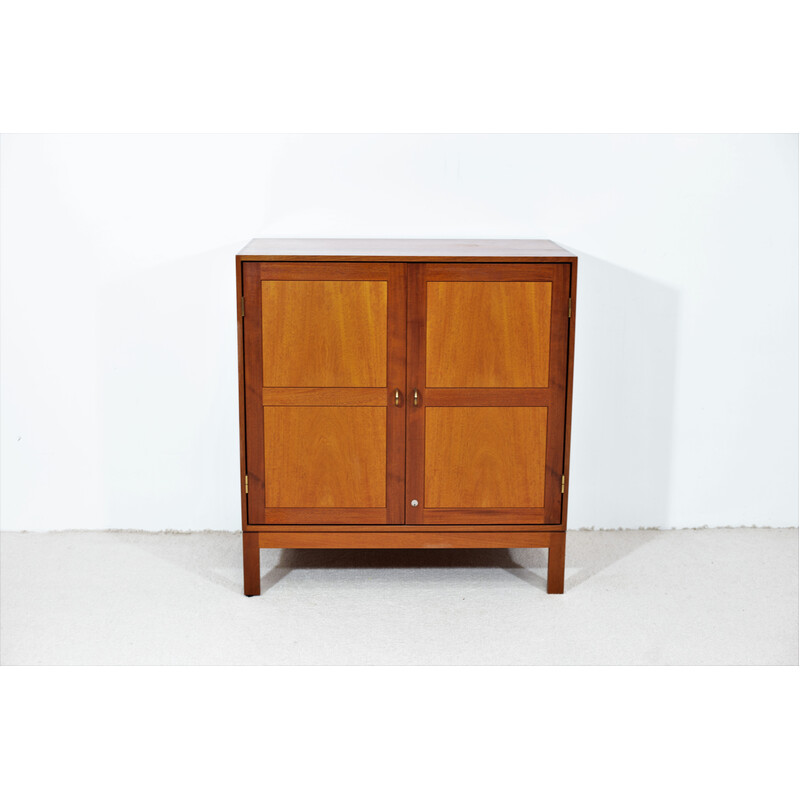 Vintage mahogany highboard by Christian Hvidt for Soborg Mobler, 1960