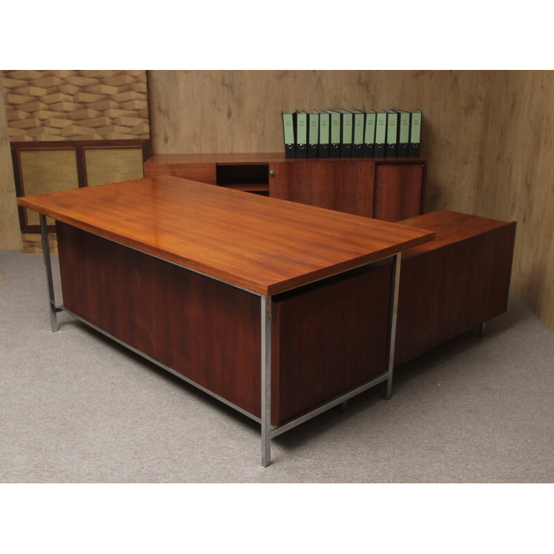 Executive Desk Rosewood - 1970s