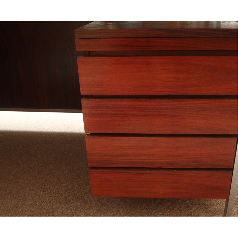 Executive Desk Rosewood - 1970s