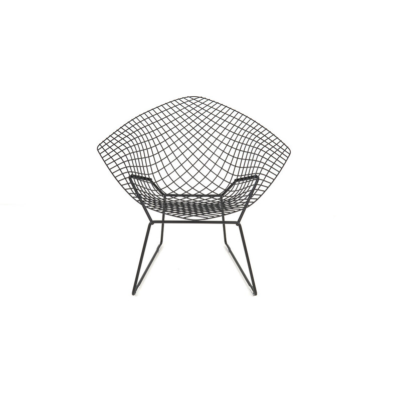 Vintage Diamond armchair by Harry Bertoia for Knoll, Italy 1970s