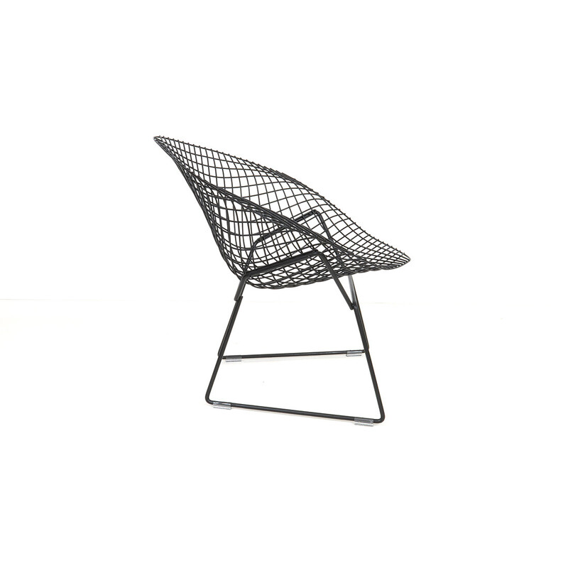 Vintage Diamond armchair by Harry Bertoia for Knoll, Italy 1970s