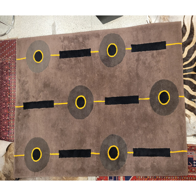 Vintage "Jewellery" rug by Roche Bobois