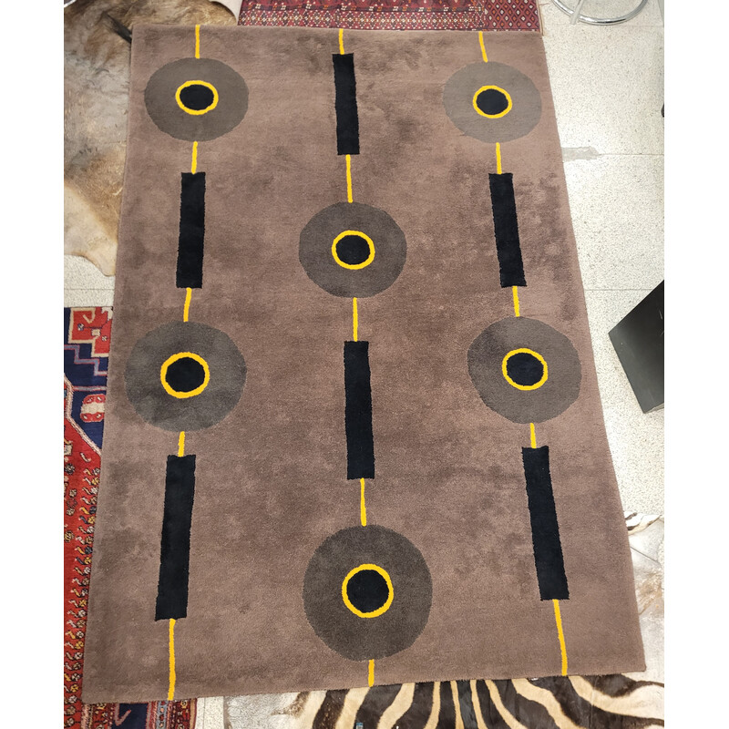 Vintage "Jewellery" rug by Roche Bobois