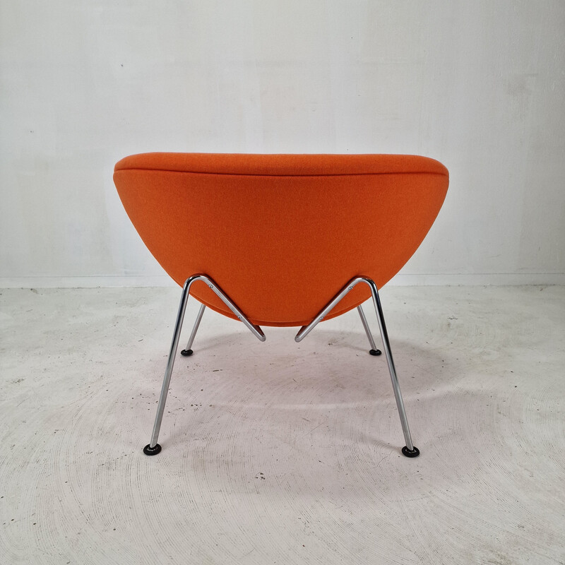 Sillón slice vintage naranja de Pierre Paulin para Artifort, años 80