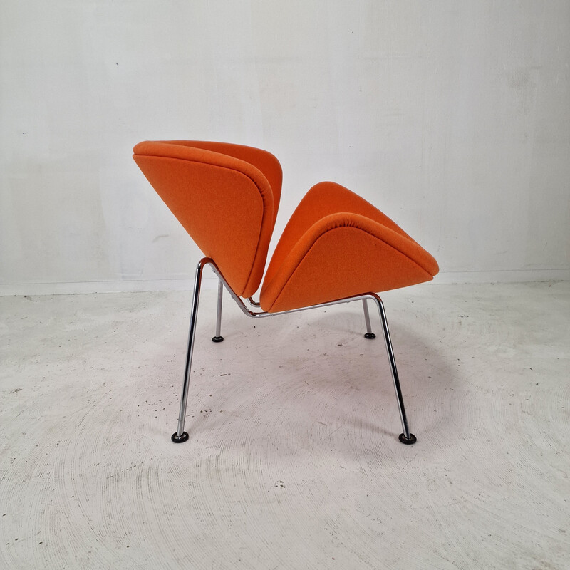 Sillón slice vintage naranja de Pierre Paulin para Artifort, años 80