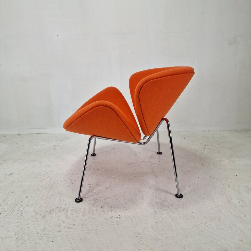 Vintage orange slice armchair by Pierre Paulin for Artifort, 1980s