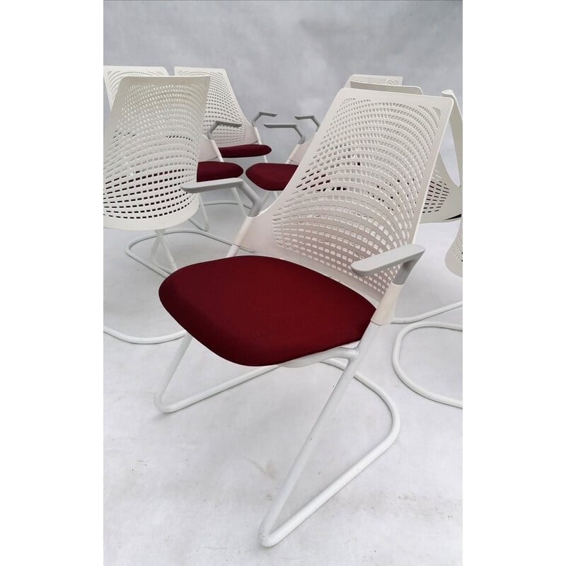 Ensemble de 8 fauteuils de bureau vintage Sayl par Yves Béhar pour Herman Miller, 2000