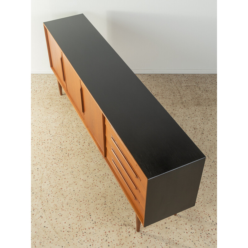 Vintage teak veneer sideboard for Heinrich Riestenpatt, Germany 1960s