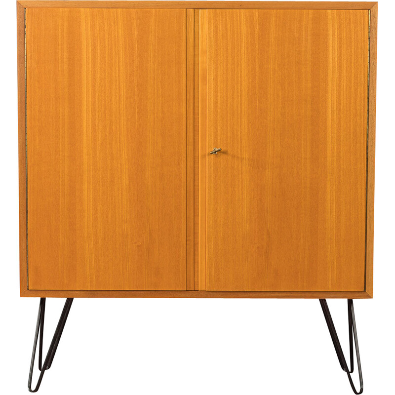 Vintage dresser in walnut and ashwood veneer by Wk Möbel, Germany 1950s