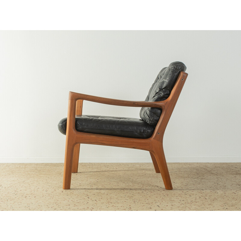 Poltrona Senator vintage in teak di Ole Wanscher per France and Søn, Danimarca 1960