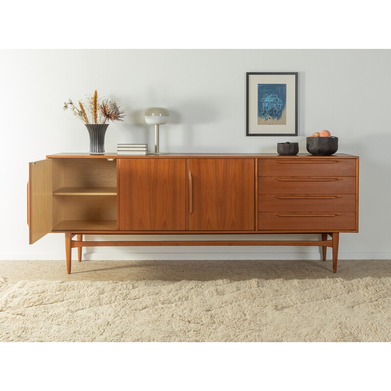 Vintage teak sideboard for Heinrich Riestenpatt, Germany 1960s