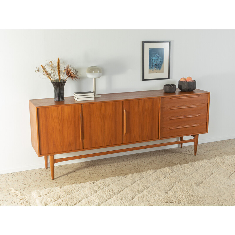 Sideboard aus Teakholz für Heinrich Riestenpatt, Deutschland 1960er Jahre